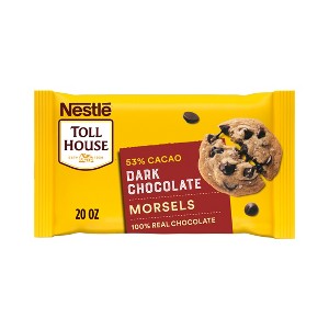 Nestle Toll House Dark Chocolate Chips for Baking - 20oz - 1 of 4