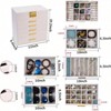 6 Layer Jewelry Box , Popular Styles with 5 Drawers and 1 Layer Daily Makeup Companion - 3 of 4