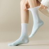 Alilang Women's Gradient Color Athletic Crew Socks Non Slip Silicone Cushioned Sole for Yoga Jogging 2 Pairs - 2 of 4