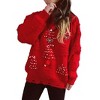 Ugly Christmas Sweater for Women Funny Merry Xmas Knit Sweaters - 3 of 4