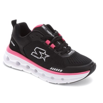 black/fuchsia