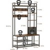 Hall Tree Shoe Bench with Storage, 5 in 1 Coat Rack Set, Entryway Bench, Coat Rack with Shoe Storage, Hall Tree with 12 Hooks for Entryway, Hallway - 4 of 4