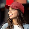 Dalix Lil Coffee Embroidered Cotton Cap Summer Food Outdoor Dad Hat Womens - 4 of 4