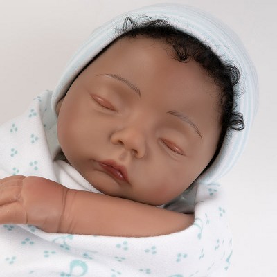 Angel's Embrace Realistic 18-inch Baby Doll with Blue Accessories