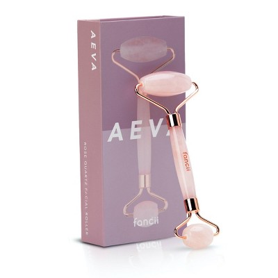 Fancii Aeva Rose Quartz Facial Massage Roller - 1ct