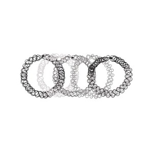 5-Piece Stretch Choker Set, 12 Inch - 1 of 4