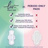 Liv by Kotex Period & Pee Heavy Absorbency Ultra Thin Pads - 24ct - 4 of 4