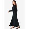 Jessica London Women's Plus Size 2-Piece Dolman Sleeve Skirt Set - 4 of 4