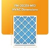 Filter-Monster Pleated HVAC Air Conditioner Furnace Replacement Air Filter - 2 of 4