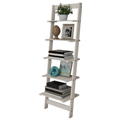 Hastings Home 5-Tier Ladder-Style Bookcase