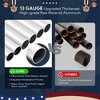 Yescom Bravery 30ft 13 Gauge Sectional Flag Pole Kit Aluminum for Outside House - 3 of 4