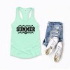 Simply Sage Market Women's Checkered Summer Varsity Racerback Tank - 3 of 4