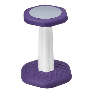 VEVOR Kids Wobble Chair, Active Chair with Sponge Cushion, Wobble Stool Improves Focus, Posture and Calm Children, Age 7-14, Purple - 1 of 4
