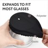 Impresa [100-Pack] Fabric Drink Covers for Alcohol Protection -Black - 3 of 4