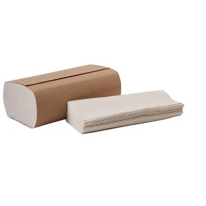 Pacific Blue Basic Multifold Paper Towel, White, 250 Towels, 16 Packs, 4000 Total - 1 of 3