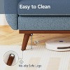 Dyonery 66 in Mid Century Modern Loveseat Sofas and Comfy Linen Couches for Living Room,Small Comfy Couch for Bedroom/Office/Small Space,Easy Assembly - 3 of 4