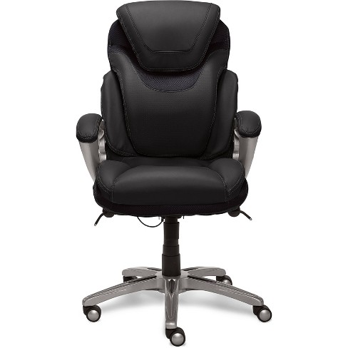 Works Executive Office Chair With Air, Serta Bonded Leather Executive Chair