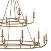 Crystorama Lighting Bailey 18 - Light Chandelier in  Aged Brass - 2 of 3