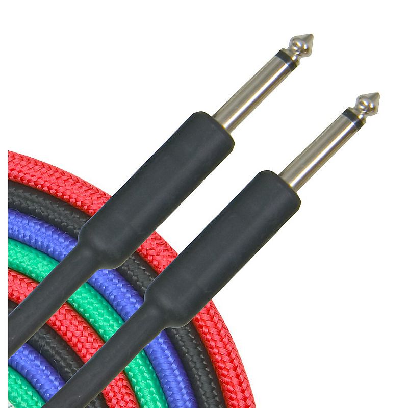 Musician's Gear Braided Instrument Cable 1/4", 1 of 7