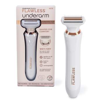 Finishing Touch Flawless Underarm Hair Removal Electric Razor for Women