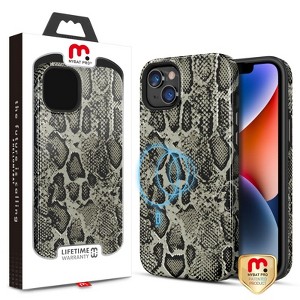 MyBat Pro Fuse Series MagSafe Case for Apple iPhone 14 Plus (6.7) - Purple Marble - 1 of 4