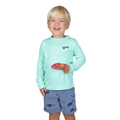Vapor Apparel UPF 50+ UV Sun Protection Toddler Long Sleeve Rash Guard Swim Shirt