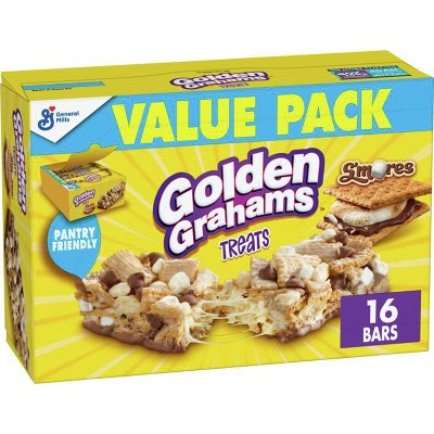 Golden Grahams S'mores Chocolate Marshmallow Biscuit Bars - 16ct
