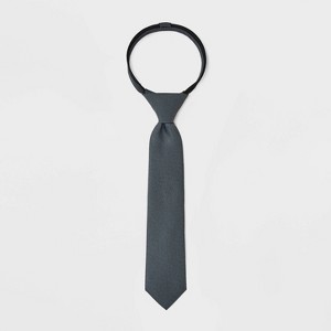 Boys' Woven Zip Necktie - Cat & Jack™ - 1 of 3