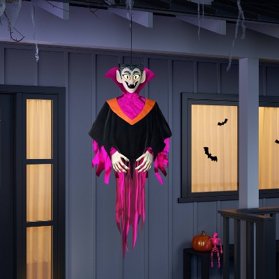 60" Light and Sound Vampire Ghoul Halloween Decorative Prop Purple - Hyde and EEK! Boutique™
