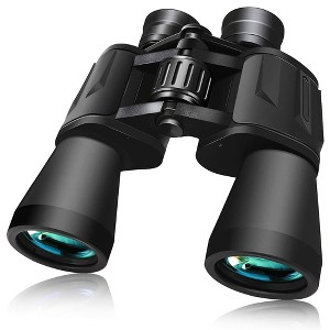 UBSSO 10x50 High-Definition Binoculars with FMC Multi-Layer Coating, Ideal for Bird Watching and Sports Events, Carrying Case, Hunting, Black - 1 of 4