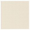 VidaXL Weighted Blanket Light Cream 78.7 in.x78.7 in. 19.8 lb Fabric - 3 of 4