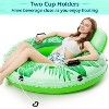 Jasonwell Inflatable River Tube Float – Heavy Duty Water Tube with 2 Cup Holders for Pool, Lake & River Lounging, Premium Adult Raft - 3 of 4