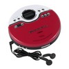 Studebaker SB3703RWB Joggable Personal CD/MP3 Player and FM Radio - Red - 4 of 4