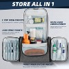 Large Capacity Toiletry Bag for Women and Men, Hanging Toiletry Organizer Cosmetics Makeup Bag - 2 of 4