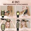 Nicebay Hair Dryer Brush, Hot Air Brush, Blow Dryer Brush Tool Set, Round Blowout Hot Air Brush Straightener Curling in One, Salon Style Blowouts - 4 of 4