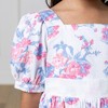 Hope & Henry Heirloom Girls'  Short Sleeve Puff Sleeve Party Dress, Toddler - 3 of 4