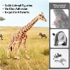 12-Piece Safari Animal Figures Set - Large Realistic African Wildlife Toys for Kids - 4 of 4