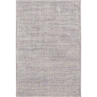 Lennox Transitional Abstract Taupe/Ivory Area Rug