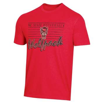NCAA NC State Wolfpack Men's Charcoal Heather Core T-Shirt