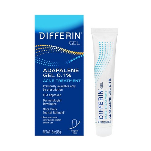 Differin Acne Retinoid Treatment Gel Adapalene 0.1% - 45g : Target