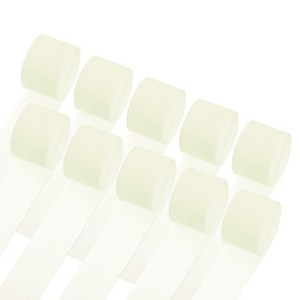 Unique Bargains Fine Texture Lightweight Soft to the Touch Not Easy to Fade Crepe Paper Streamers 10 Pcs - 1 of 4