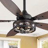 Airsurfer 48" Crystal Ceiling Fan With Light - 2 of 4