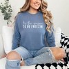 Simply Sage Market Women's Tis The Season To Be Freezin Long Sleeve Garment Dyed Tee - 2 of 4