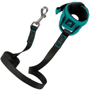 Gooby Neoprene Wrist Band Sport Leash Turquoise, 6 FT - 1 of 1