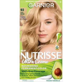 Garnier Nutrisse Nourishing Permanent Hair Color Creme - 93 Light Golden Blonde