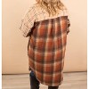 Women's Thankful for You Oversized Long Plaid Shacket - Haptics - 3 of 4