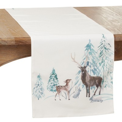 Saro Lifestyle Reindeer Runner, 16"x70", Multi