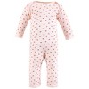 Hudson Baby Infant Girl Thermal Coveralls 2pk, Creative Rainbows - 4 of 4