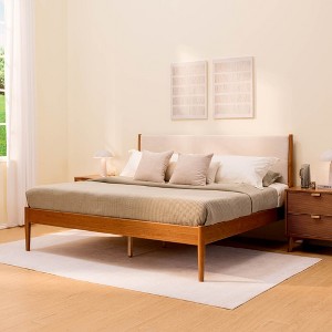 Harbor King Bed with Upholstered Headboard - 1 of 4
