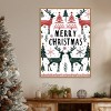 Amanti Art Merry Christmas No 2 by Andreas Magnusson Canvas Wall Art Print Framed - 4 of 4